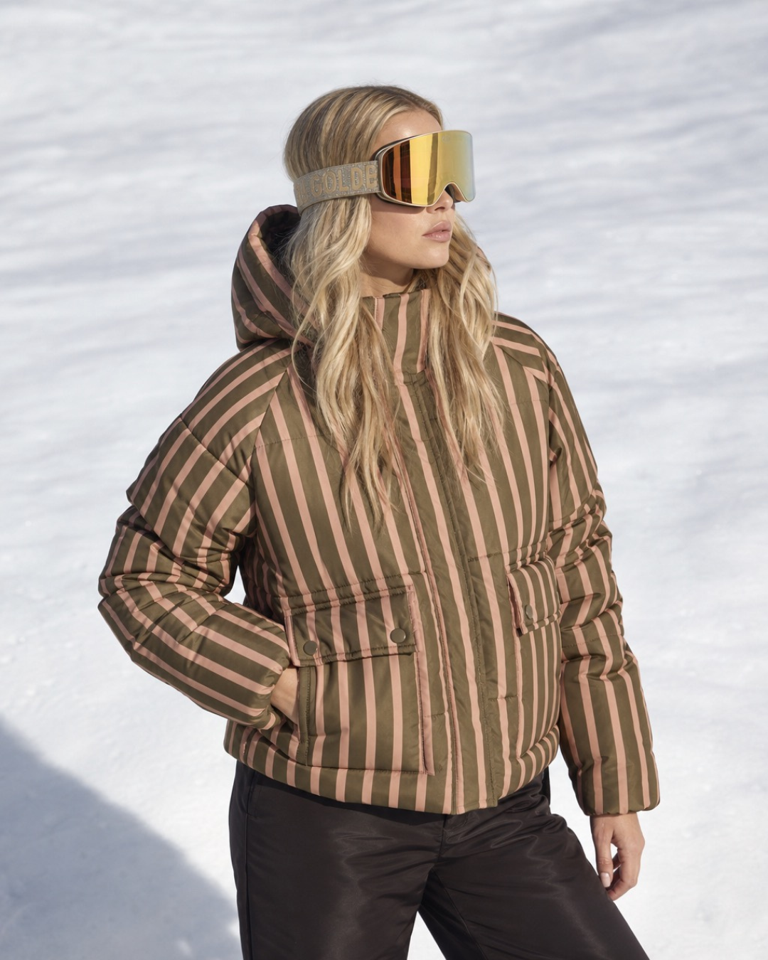 Stripe Puffer | Threadbare