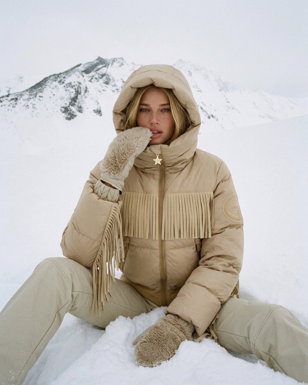 Marna Fringed Ski Jacket | Goldbergh
