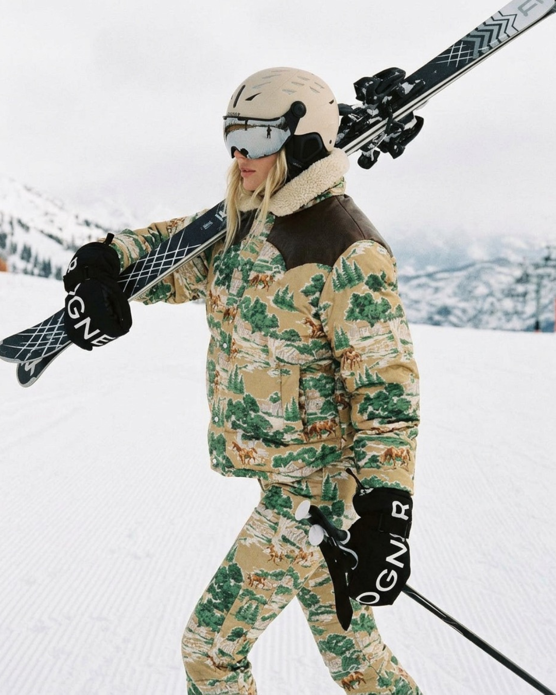 Mountain Puffer in Horse Country Tan | Dairy Boy