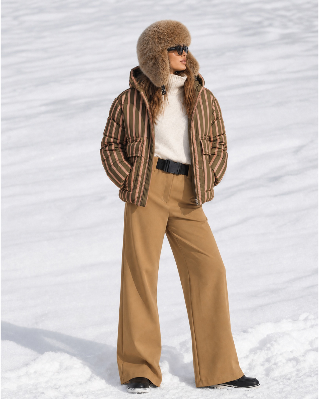 Stripe Puffer | Threadbare