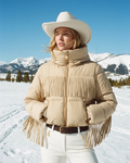 Marna Fringed Ski Jacket | Goldbergh