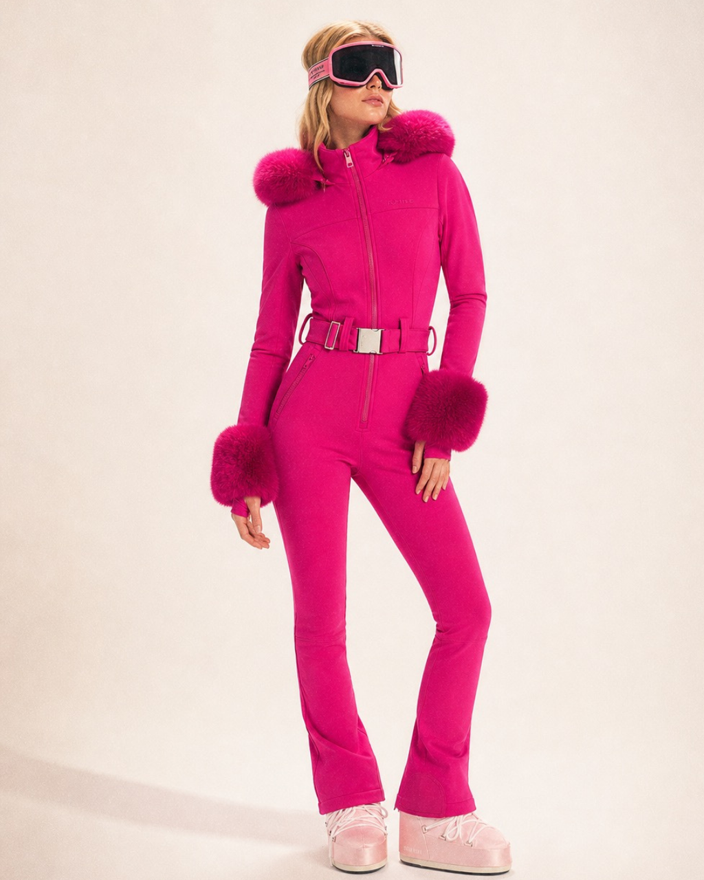 Magenta Pink Ski Suit | Bo & Tee