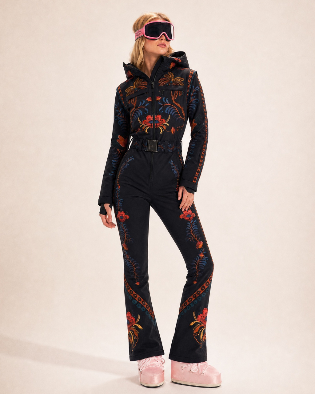 Black Macaw Jumpsuit | Farm Rio x Whitespace