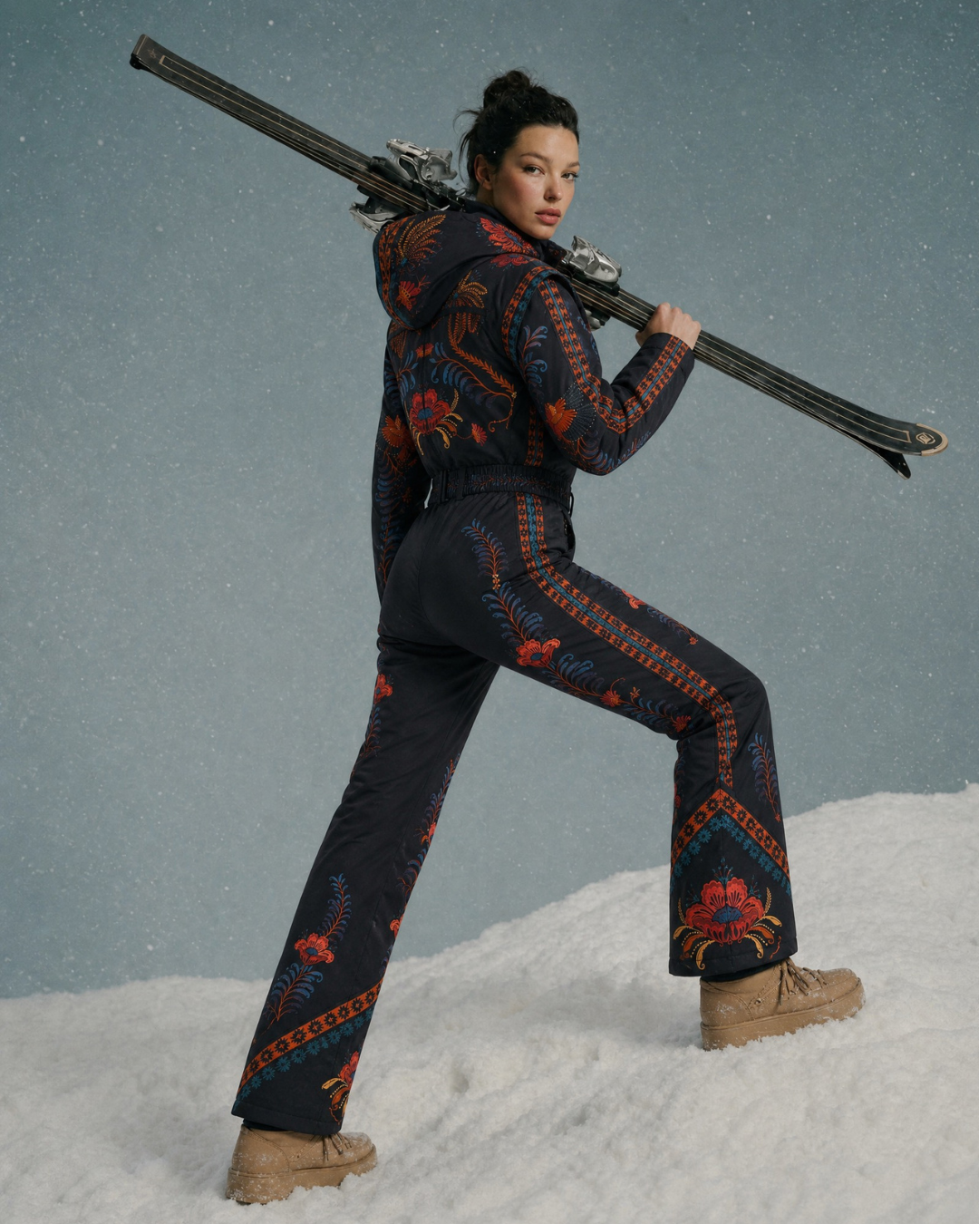 Black Macaw Jumpsuit | Farm Rio x Whitespace