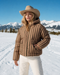 Stripe Puffer | Threadbare