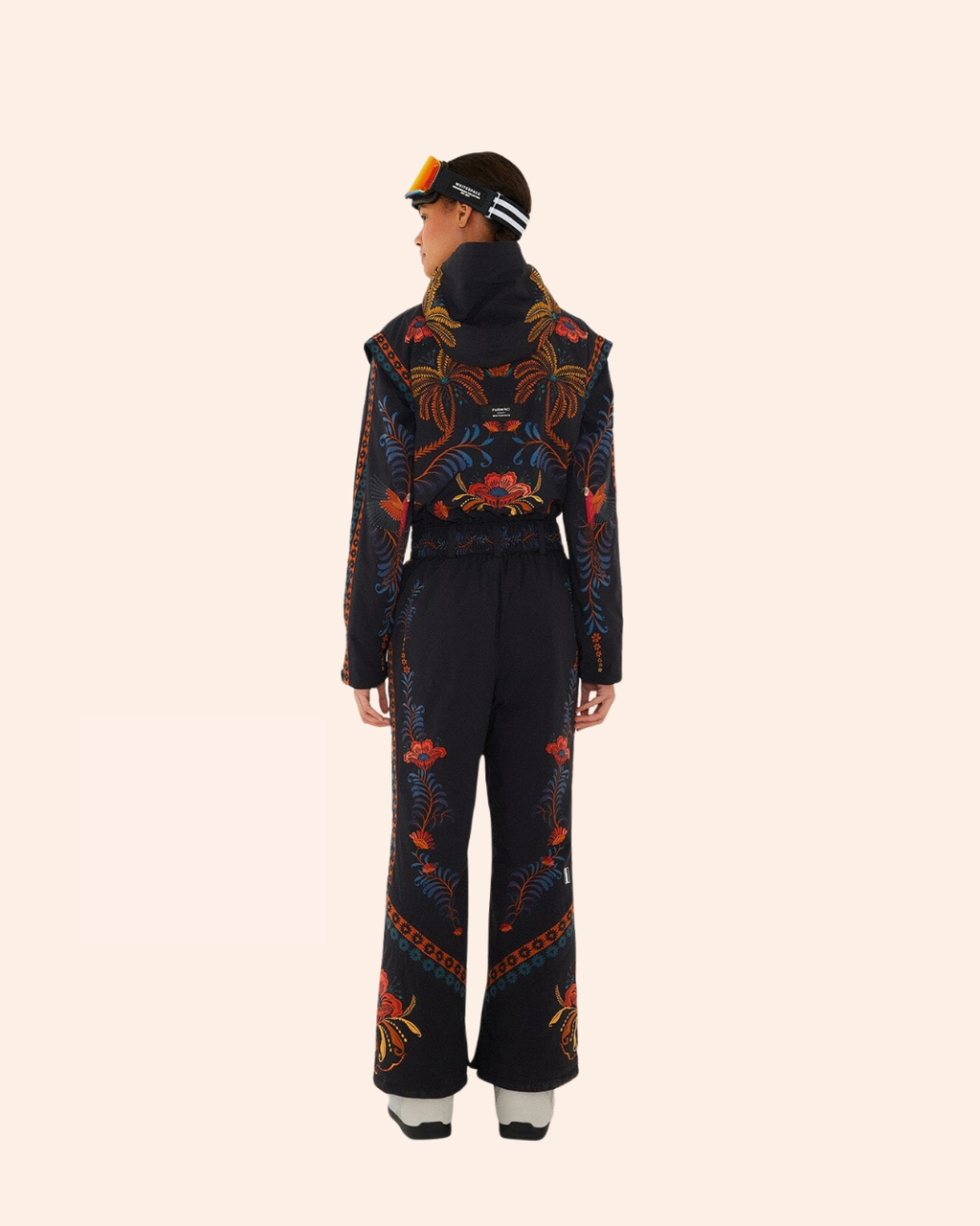Black Macaw Jumpsuit | Farm Rio x Whitespace