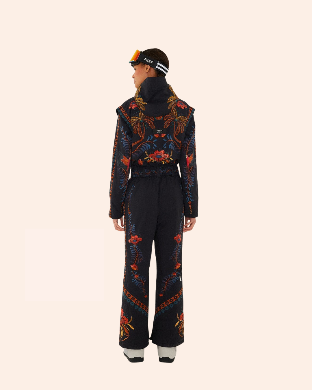 Black Macaw Jumpsuit | Farm Rio x Whitespace