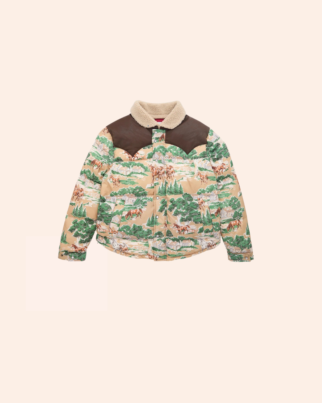 Mountain Puffer in Horse Country Tan | Dairy Boy