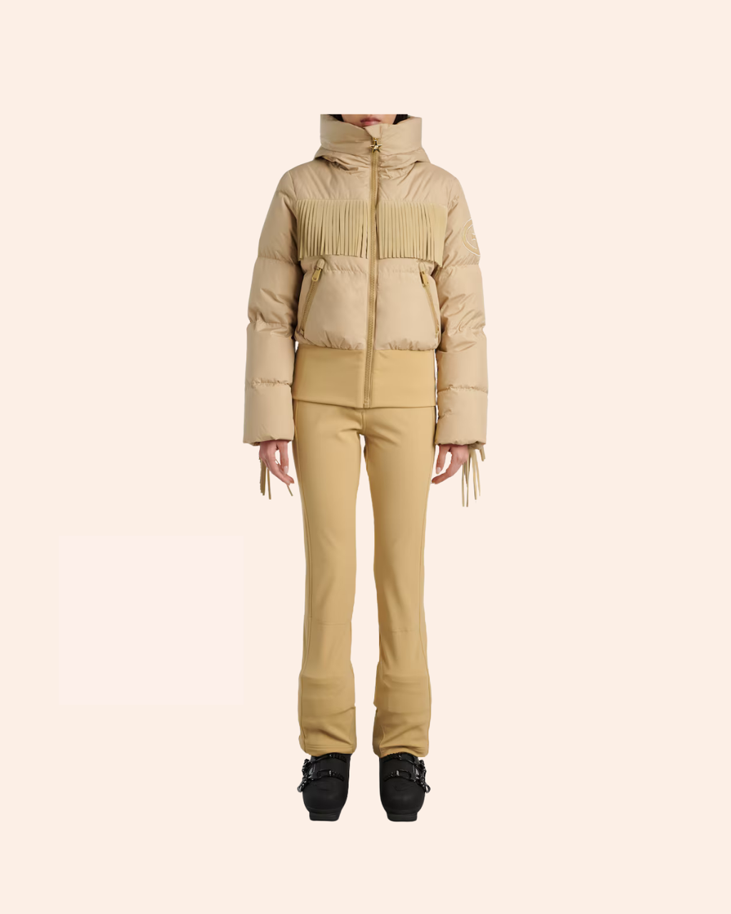Marna Fringed Ski Jacket | Goldbergh