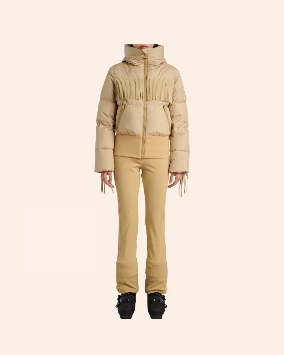 Marna Fringed Ski Jacket | Goldbergh