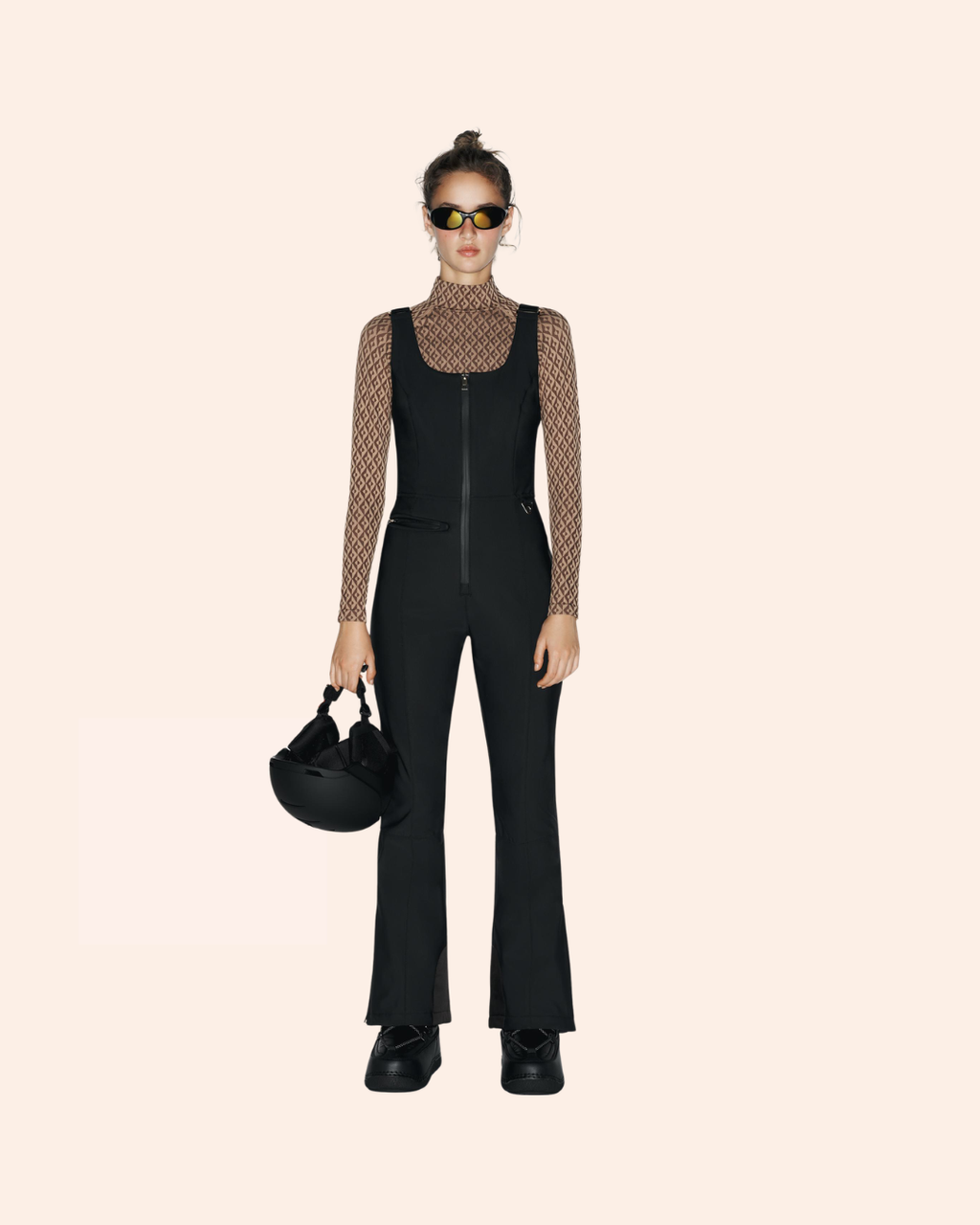 Black Ski Salopettes | Zara