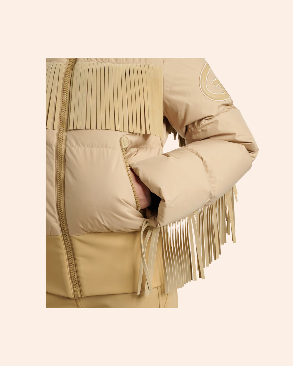 Marna Fringed Ski Jacket | Goldbergh