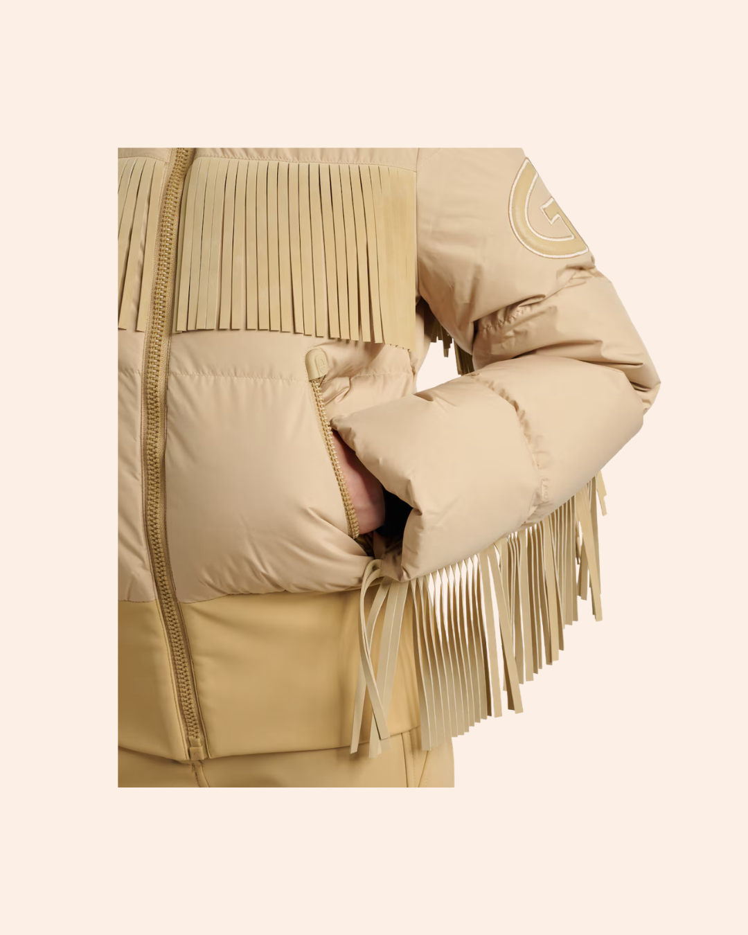 Marna Fringed Ski Jacket | Goldbergh