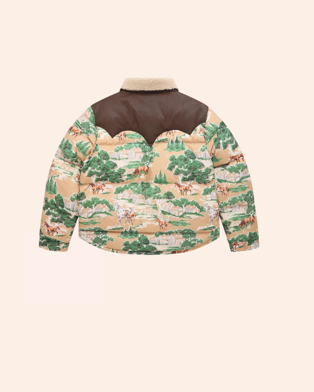 Mountain Puffer in Horse Country Tan | Dairy Boy