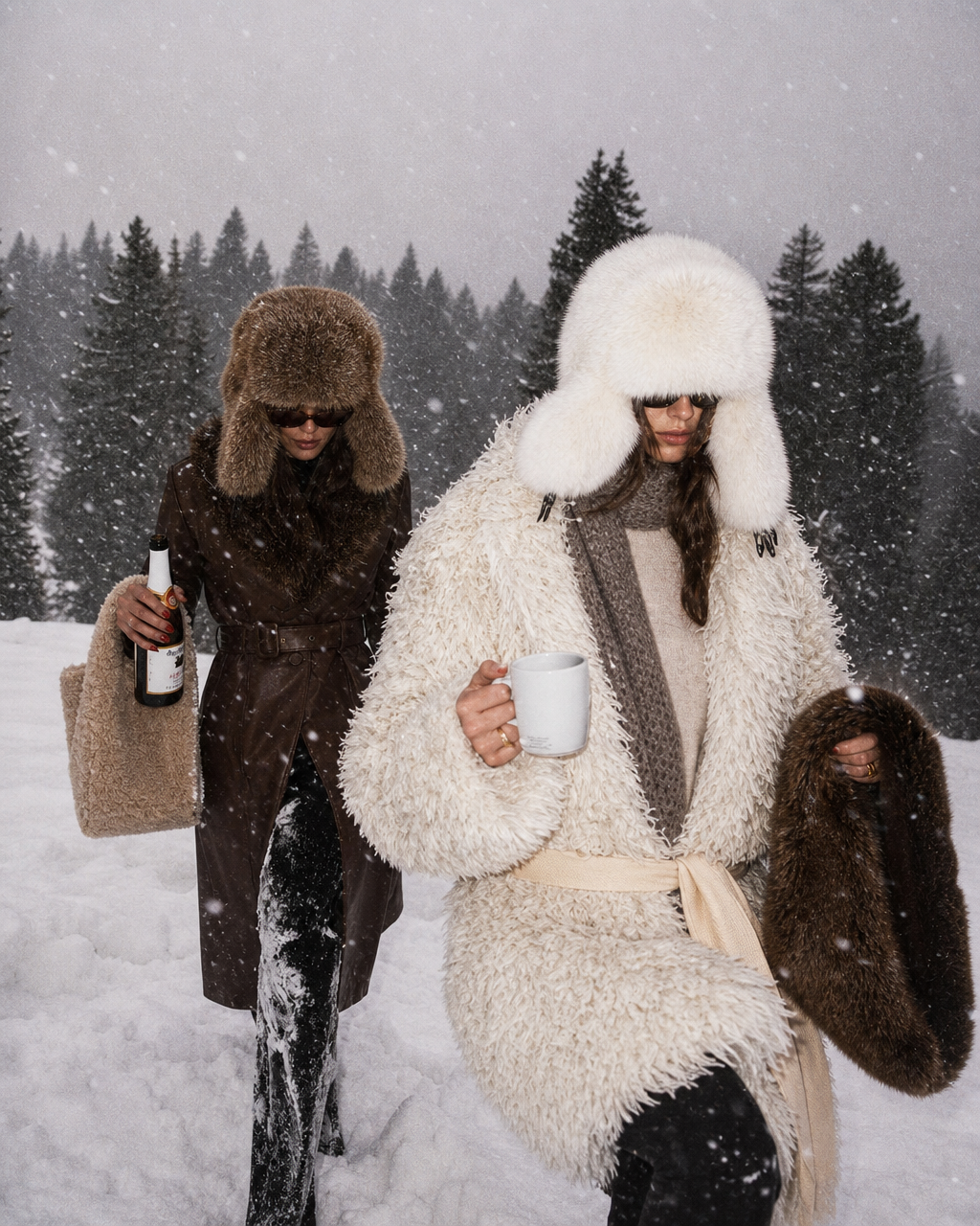 Faux Fur Trapper Hat | Chalet Girl