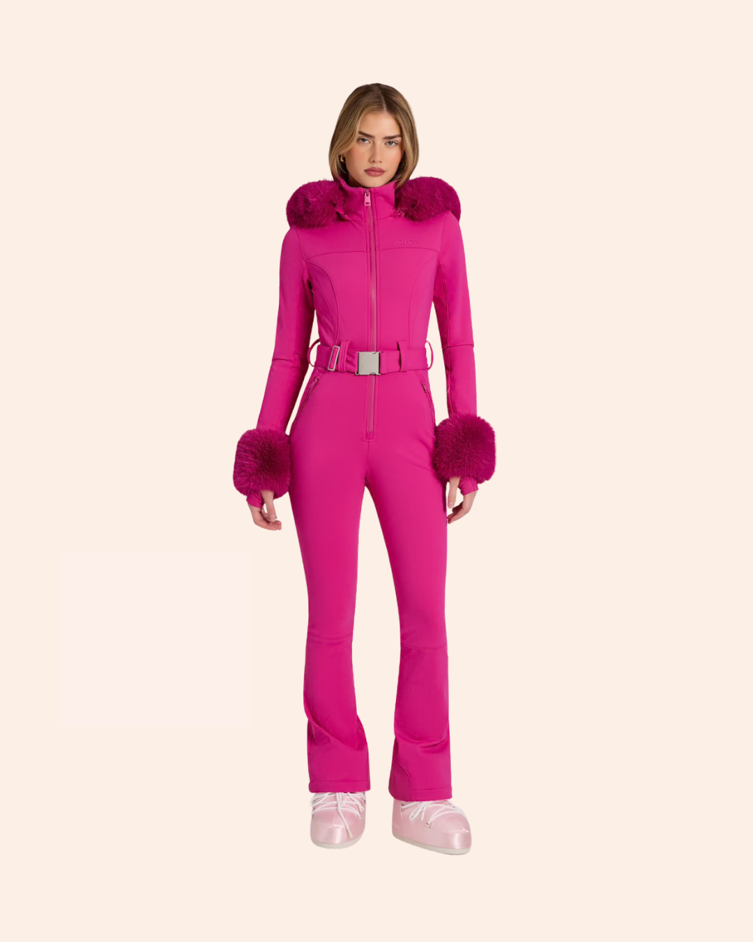 Magenta Pink Ski Suit | Bo & Tee